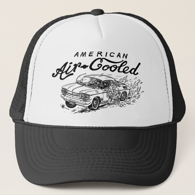 Gorra De Camionero "Vair Fink", refrigerado por aire estadounidense (Anverso)