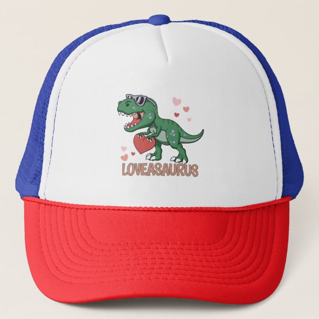 Gorra De Camionero Valentín Loveasaurus (Anverso)