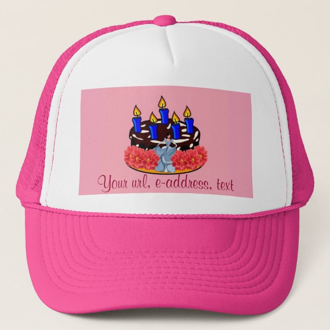 Gorra De Camionero Valentine Cake (Anverso)