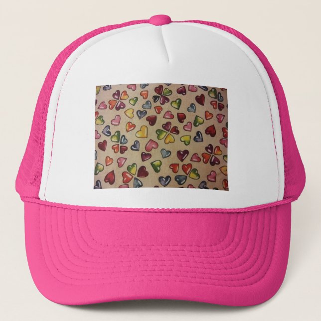 Gorra De Camionero Valentine Candy Hearts (Anverso)