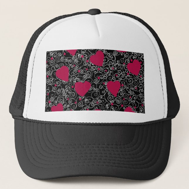 Gorra De Camionero Valentine Heart Art (Anverso)