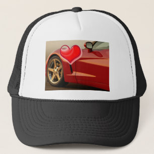 Gorra De Camionero Valentine Red Corvette