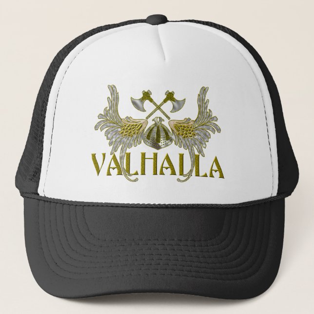 Gorra De Camionero Valhalla (Anverso)