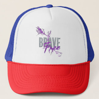 Gorra De Camionero valiente y libre
