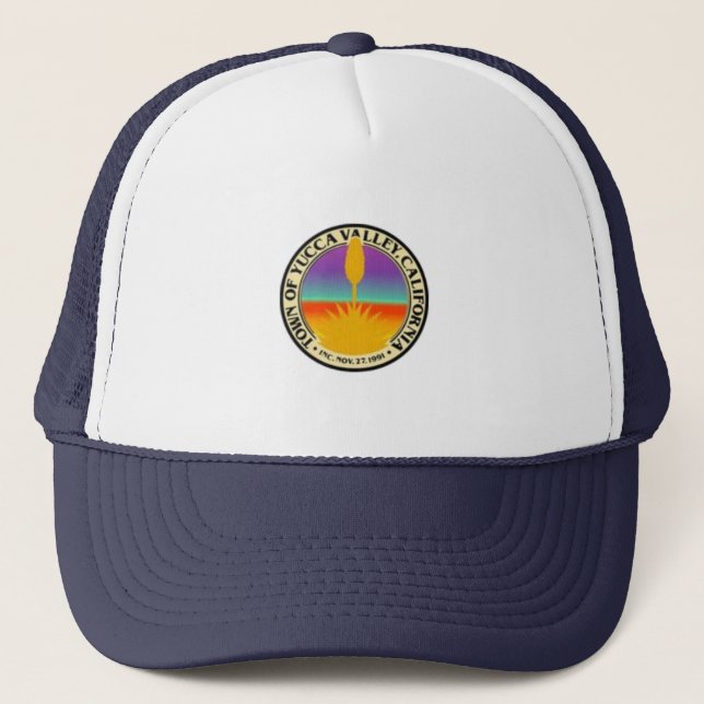 Gorra De Camionero Valle de Yucca California (Anverso)