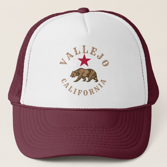Gorra De Camionero Vallejo, California (Anverso)
