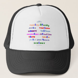 Gorra De Camionero Valores liberales