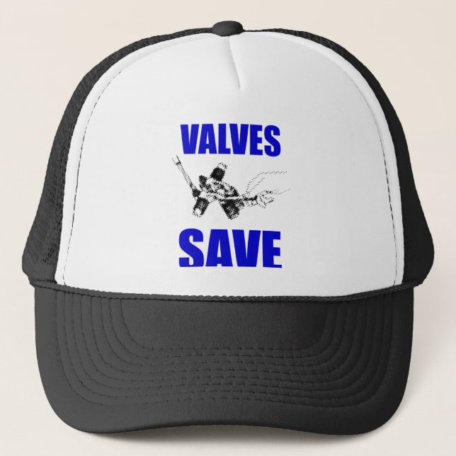 Gorra De Camionero Válvulas fuertes salvan vidas (Anverso)