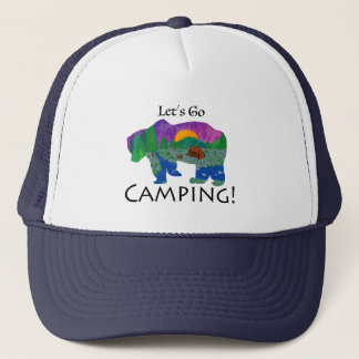 Gorra De Camionero Vámonos de Camping