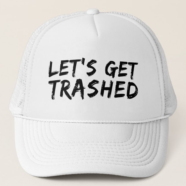 Gorra De Camionero Vamos a destrozarnos   (Anverso)