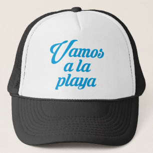 GORRA DE CAMIONERO VAMOS A LA PLAYA