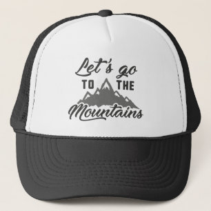 Gorra De Camionero Vamos a las montañas