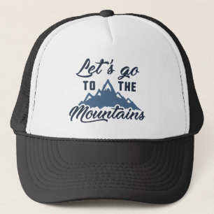 Gorra De Camionero Vamos a las montañas