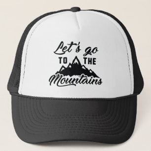 Gorra De Camionero Vamos a las montañas