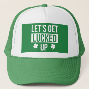 Gorra De Camionero Vamos a tener suerte el día de San Patricio