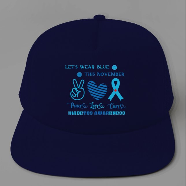 Gorra De Camionero Vamos A Usar El Azul Este Noviembre - Conciencia S (Subido por el creador)