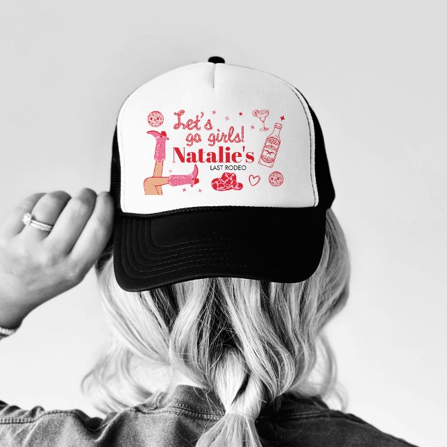 Gorra De Camionero Vamos Chicas Cowgirl la última bachillerato de rod (Subido por el creador)
