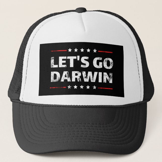 Gorra De Camionero Vamos Darwin (Anverso)