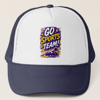 Gorra De Camionero ¡Vamos Equipo Deportivo! Divertido Equipo Genérico