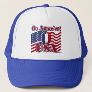 Gorra De Camionero ¡Vamos Estados Unidos! EE.UU.