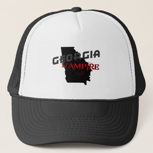 Gorra De Camionero Vampiro de Georgia (Anverso)