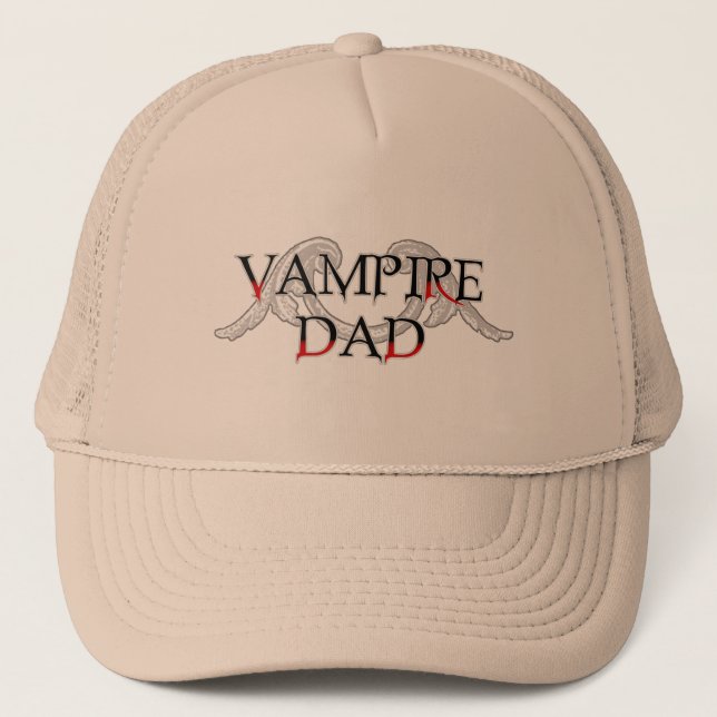 Gorra De Camionero Vampiro papá (Anverso)