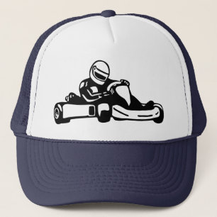 Gorra De Camionero Van las Carreras de Kart