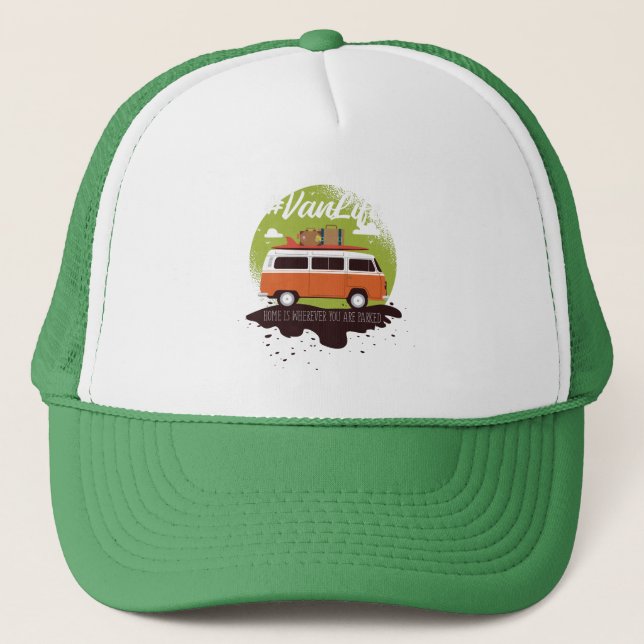Gorra De Camionero Van Life (Anverso)