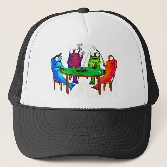 Gorra De Camionero Van los pescados (Anverso)