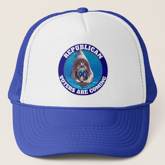 GORRA DE CAMIONERO VAN VOTANTES REPUBLICANOS (Anverso)