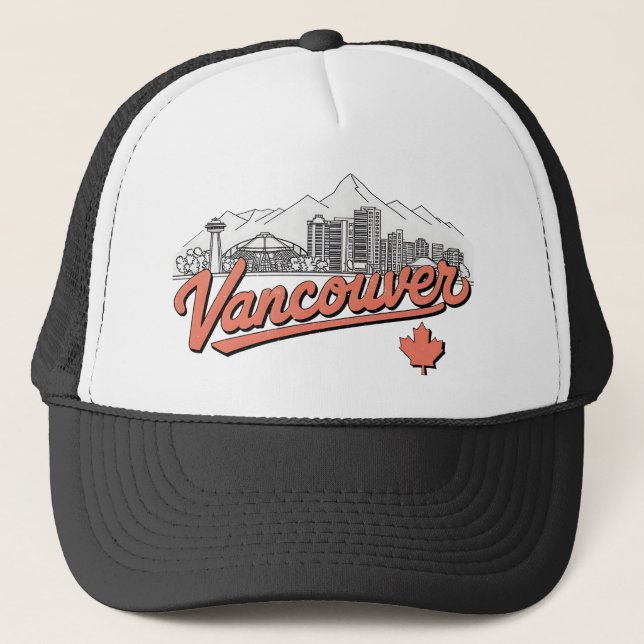 Gorra De Camionero Vancouver Canada (Anverso)