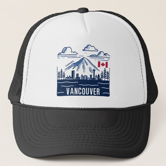 Gorra De Camionero Vancouver Canada (Anverso)