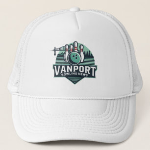 Gorra De Camionero Vanport Bowling News Trucker Hat Northwest Design