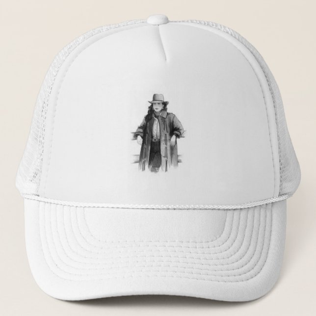 Gorra De Camionero Vaquera (Anverso)