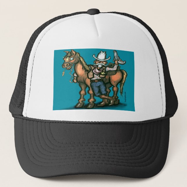 Gorra De Camionero Vaquero (Anverso)