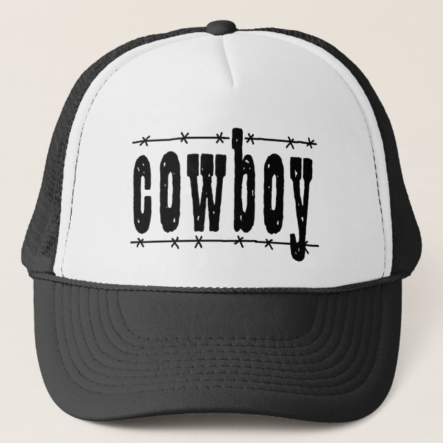 Gorra De Camionero Vaquero (Anverso)