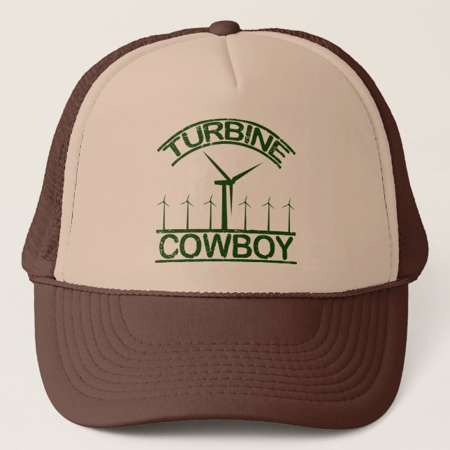 Gorra De Camionero Vaquero de la turbina (Anverso)