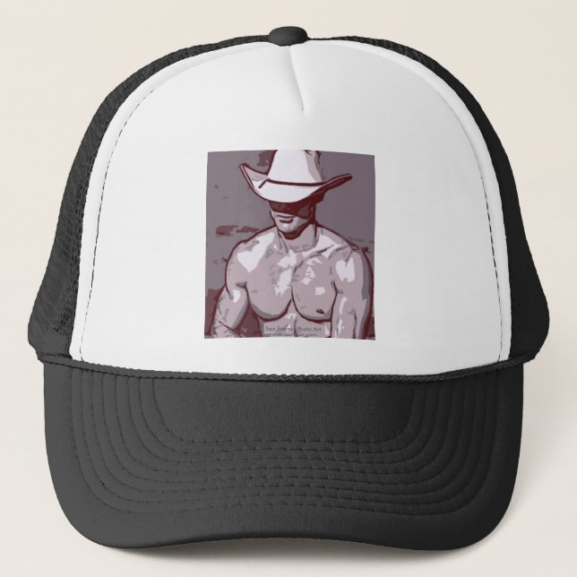 Gorra De Camionero Vaquero humilde (Anverso)