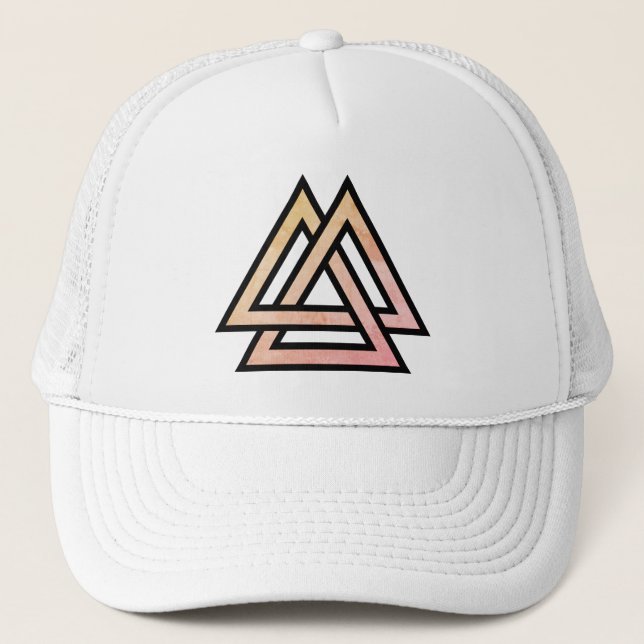 Gorra De Camionero Variante del símbolo de la nuez de aceite (Anverso)