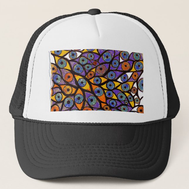 Gorra De Camionero Varios ojos (Anverso)