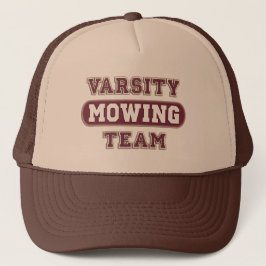 Gorra De Camionero Varsity Mowing Team Trucker Hat
