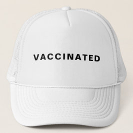 Gorra De Camionero Vaxxed Modern Stylish Covid-19 Vaccine Design
