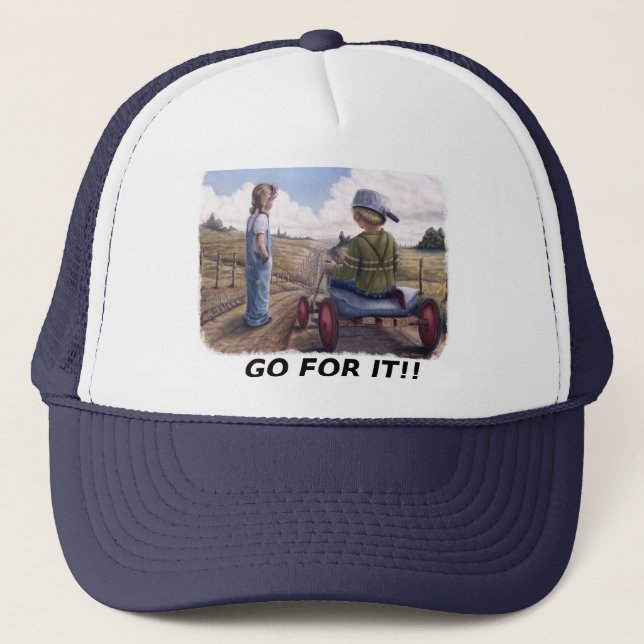 GORRA DE CAMIONERO ¡VAYA PARA ÉL! (Anverso)