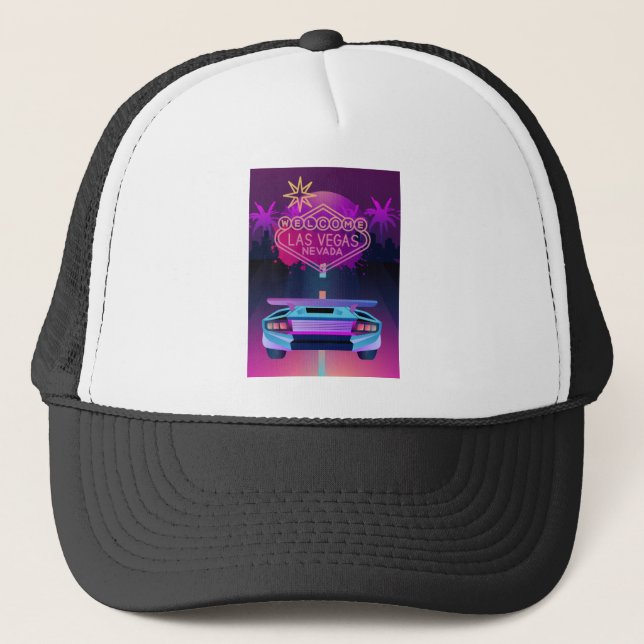 Gorra De Camionero vayamos a vegas (Anverso)