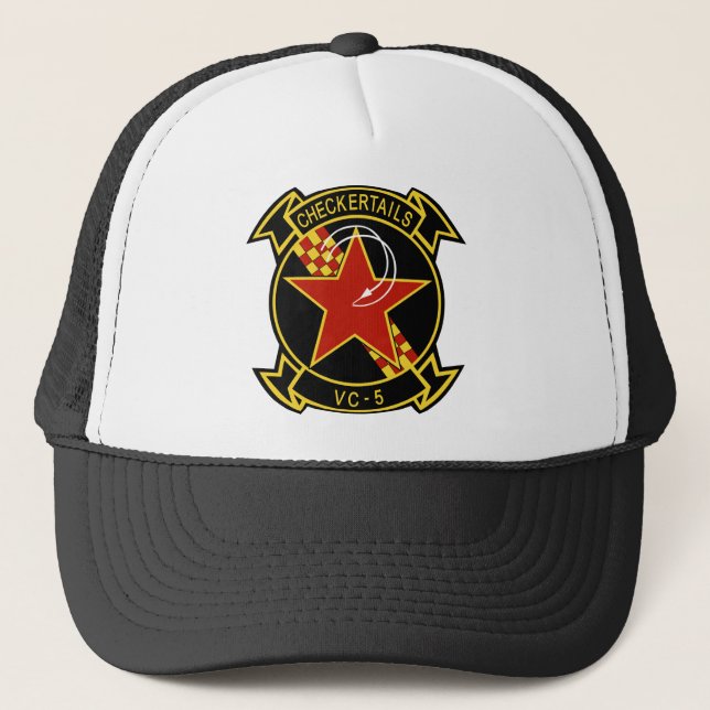 Gorra De Camionero VC-5 Checkertails (Anverso)
