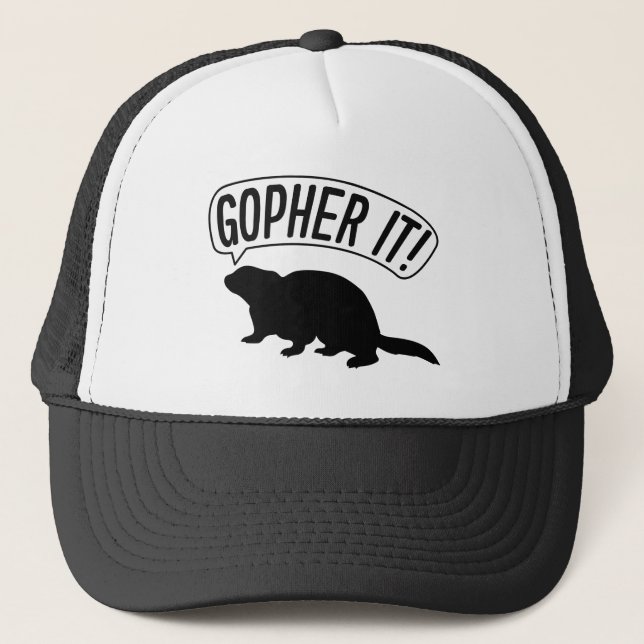 Gorra De Camionero Ve por ello (Anverso)