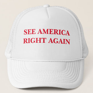 GORRA DE CAMIONERO VEA LA DERECHA DE AMÉRICA OTRA VEZ