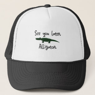 Gorra De Camionero véale cocodrilo posterior