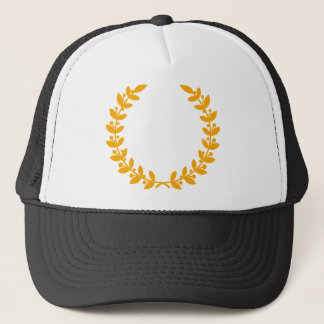 Gorra De Camionero vector de wreath de oro