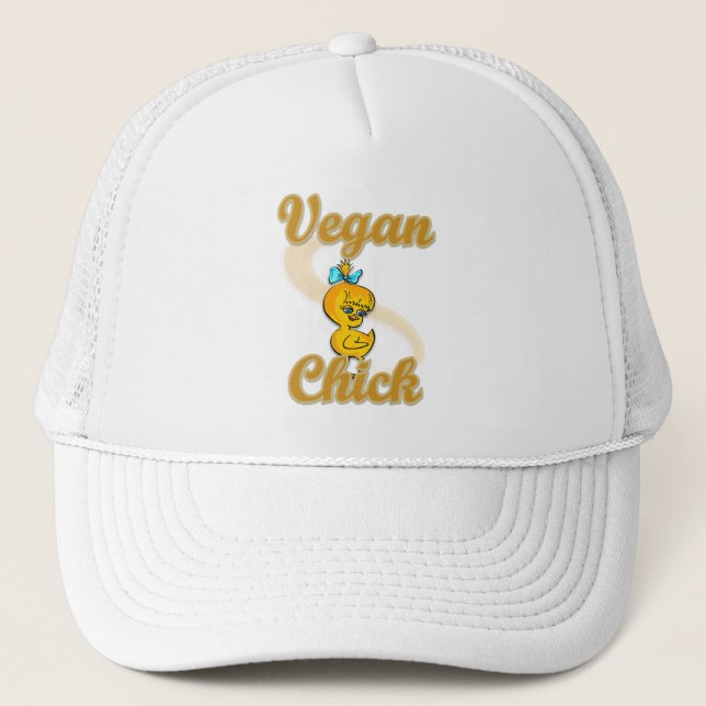 Gorra De Camionero Vegan Chick (Anverso)
